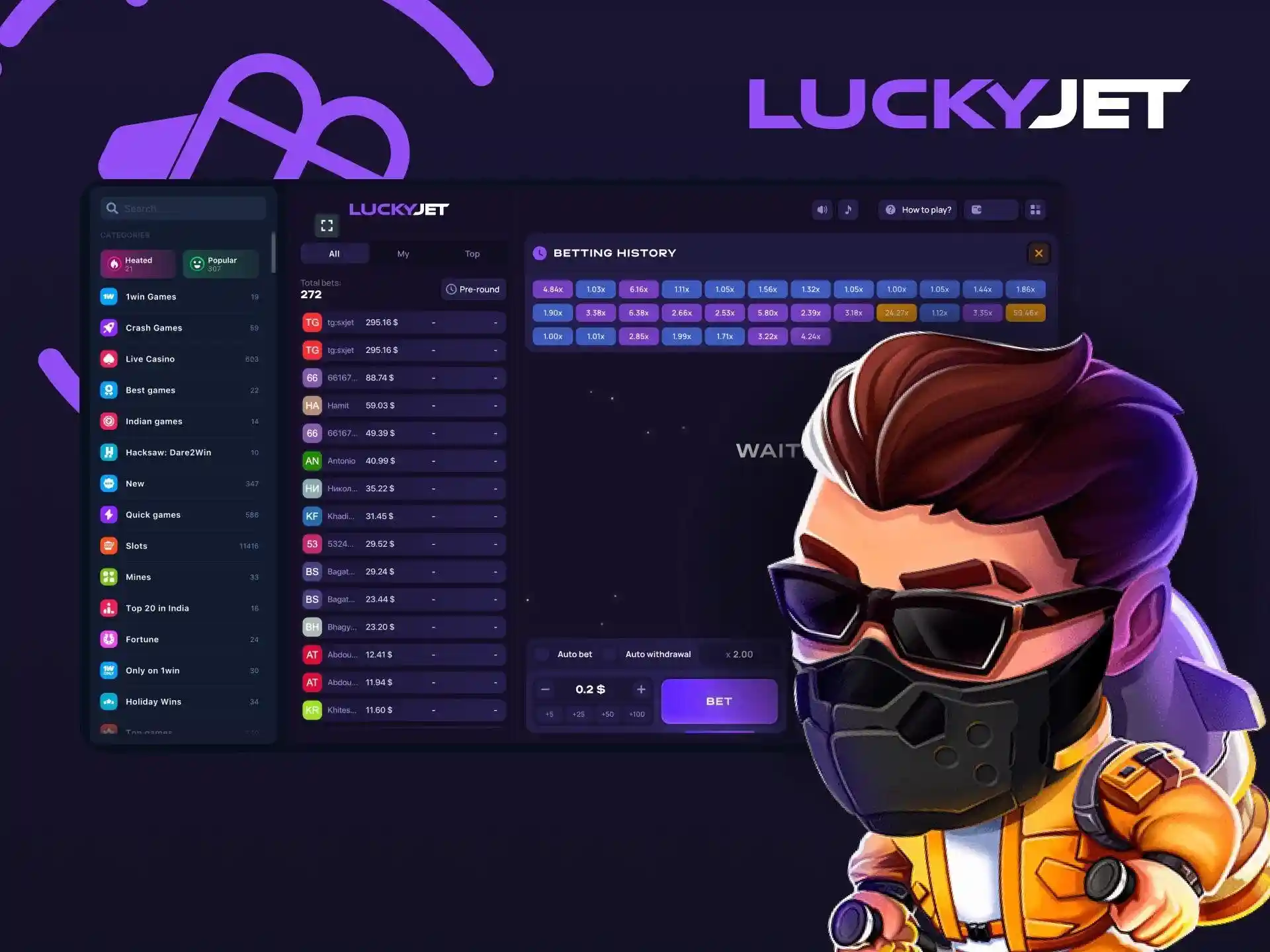 Como começar a jogar Lucky Jet